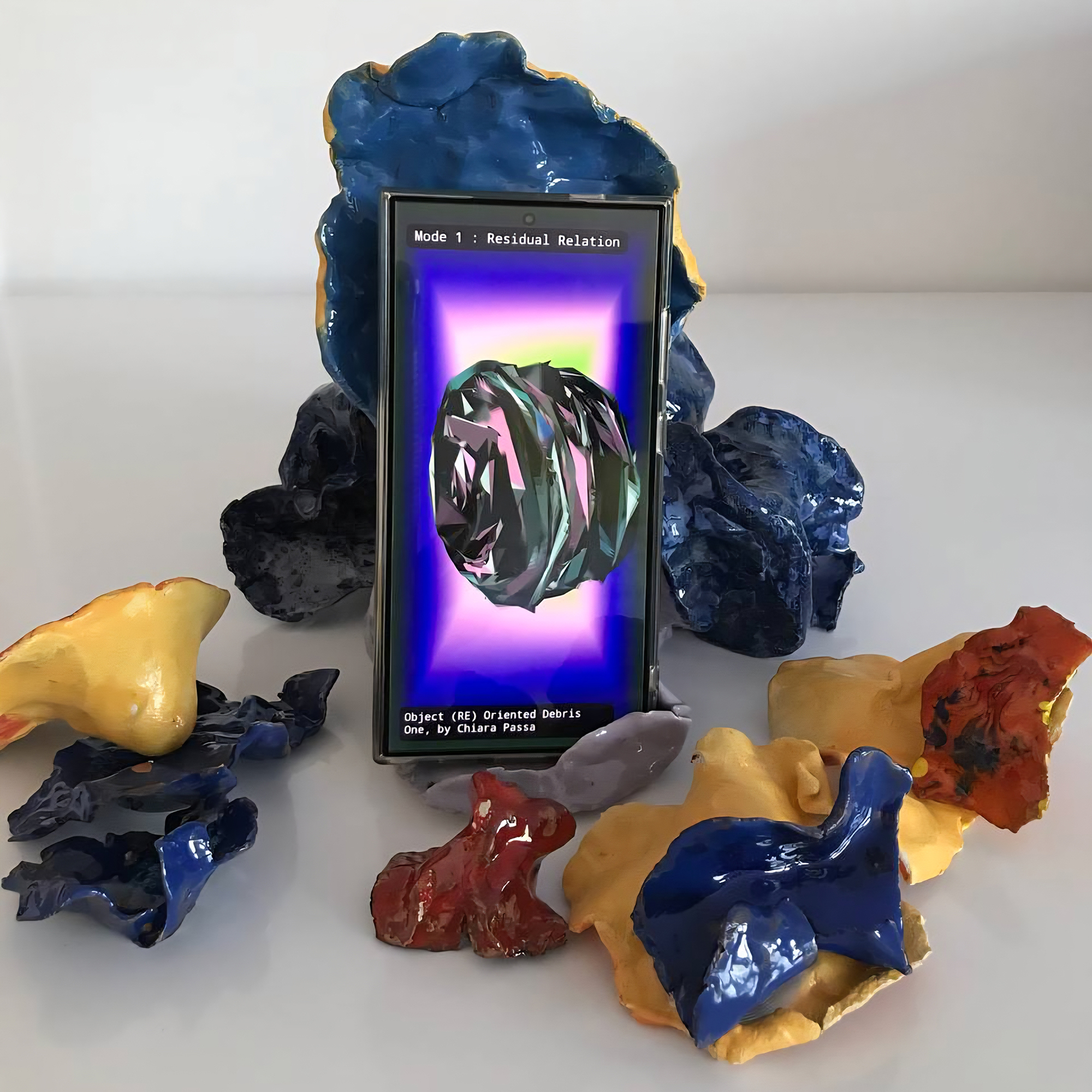 Ceramic sculpture by Chiara Passa