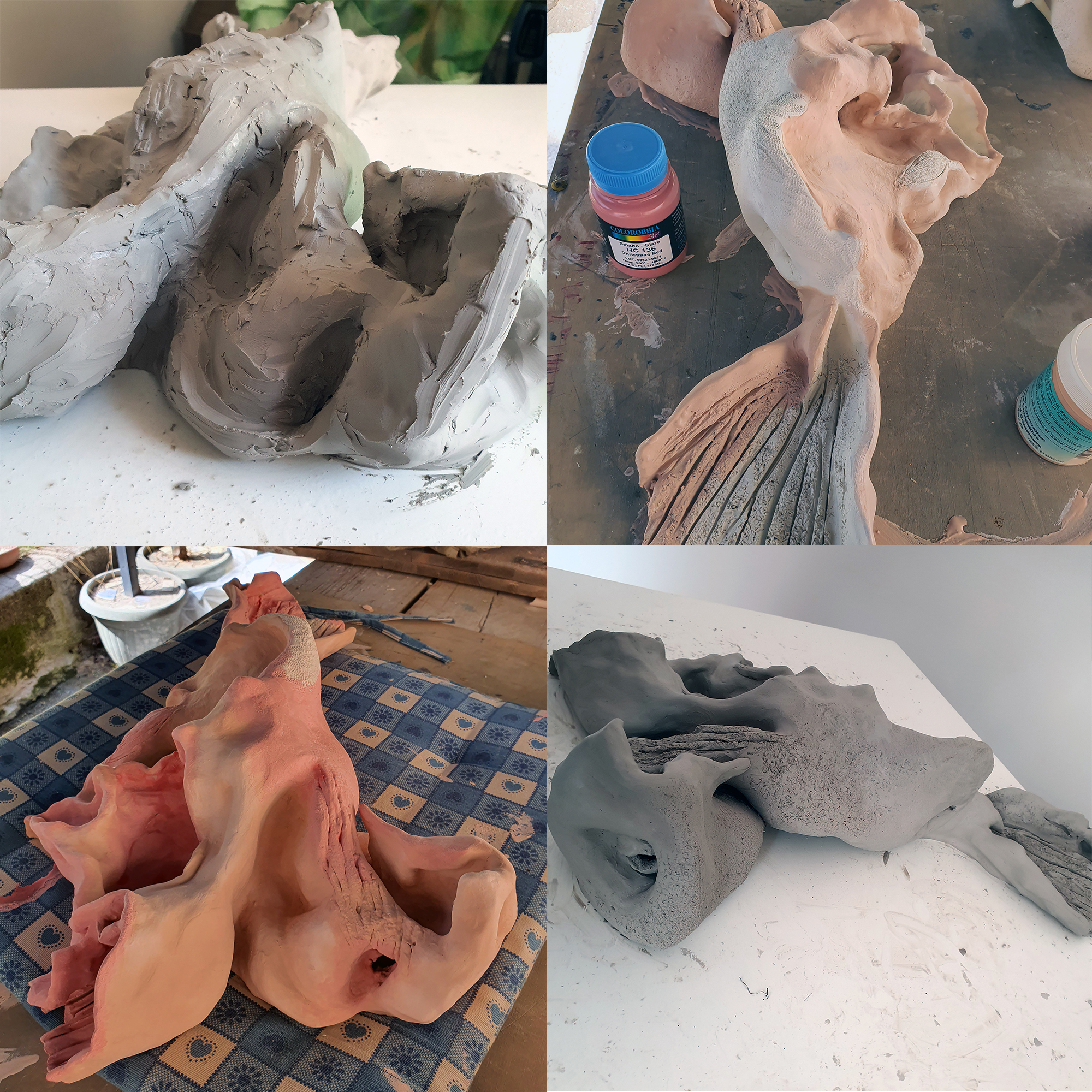 Ceramic sculpture by Chiara Passa