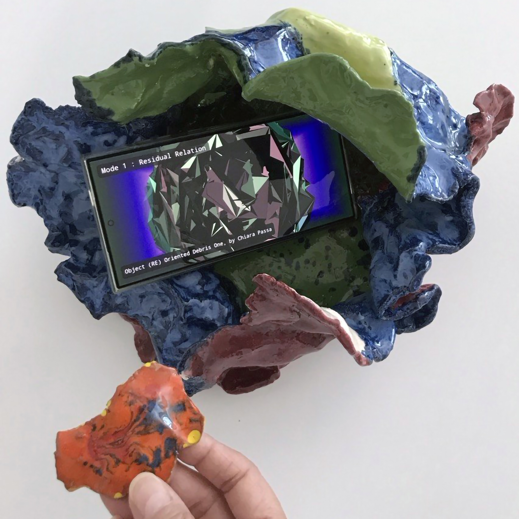 Ceramic sculpture by Chiara Passa