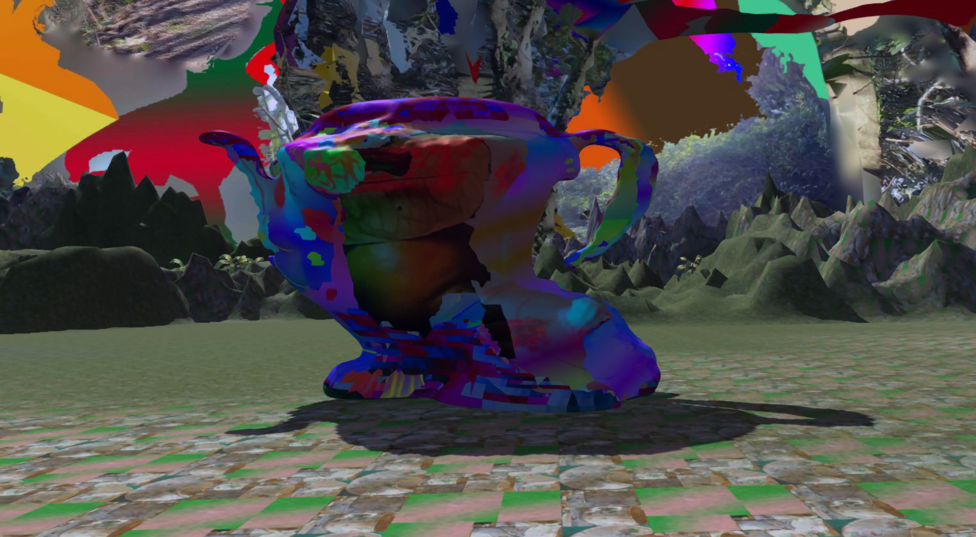 VR sculpture by Chiara Passa